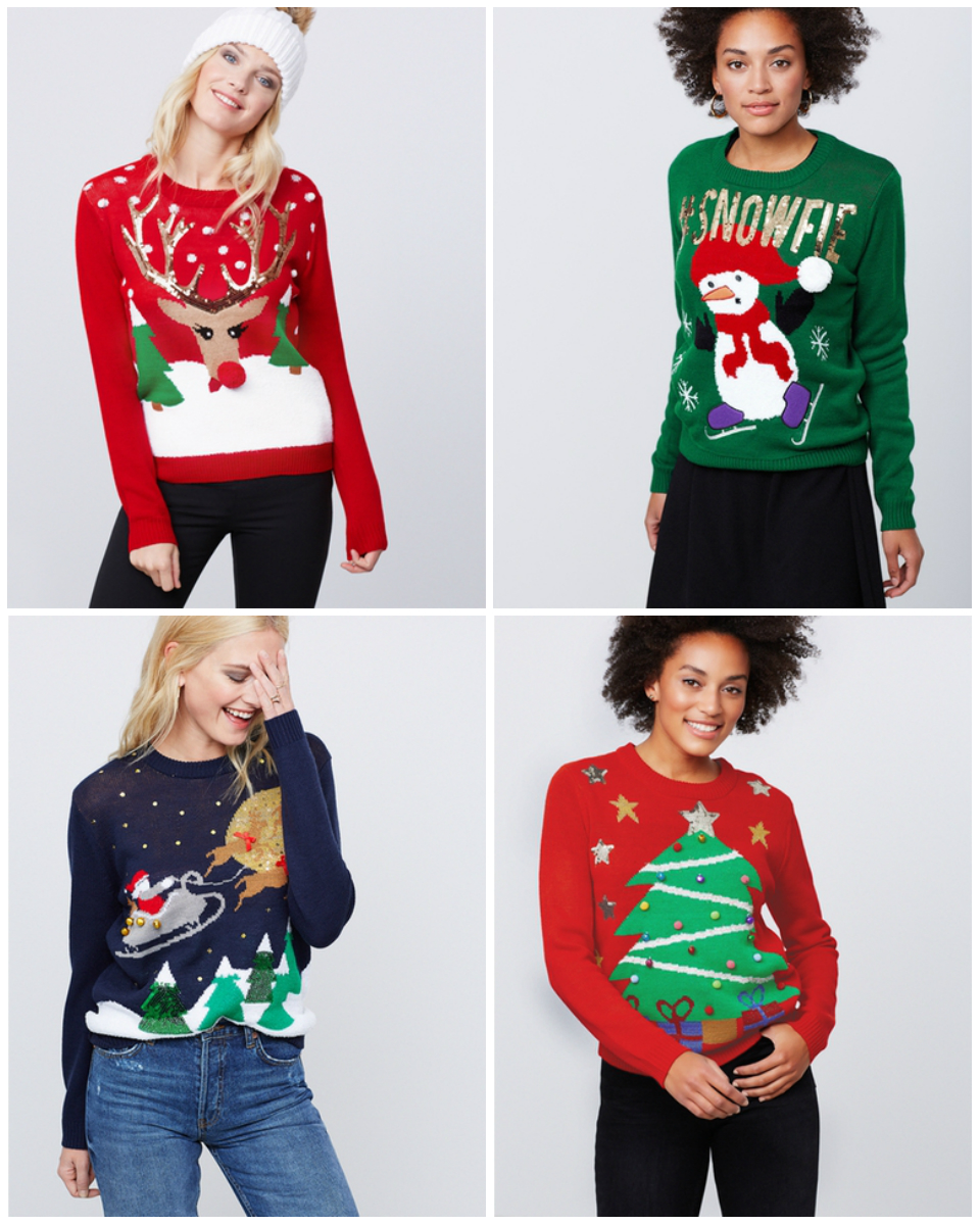 billet Udstyre mulighed Ugly Christmas Sweaters – Miriams Blok